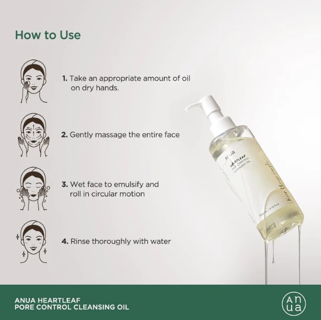 Heartleaf Pore Control Cleansing Oil 200ml