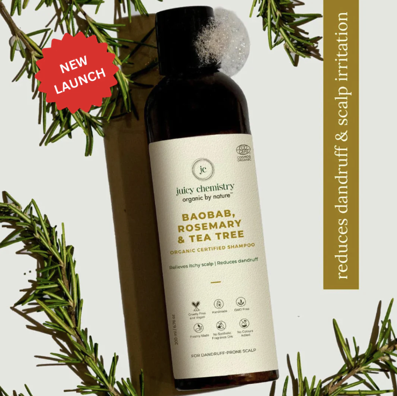 Baobab, Rosemary and Tea Tree Shampoo