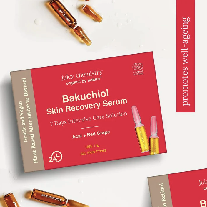 Bakuchiol Skin Recovery Face Serum (7x2ml Ampoules)