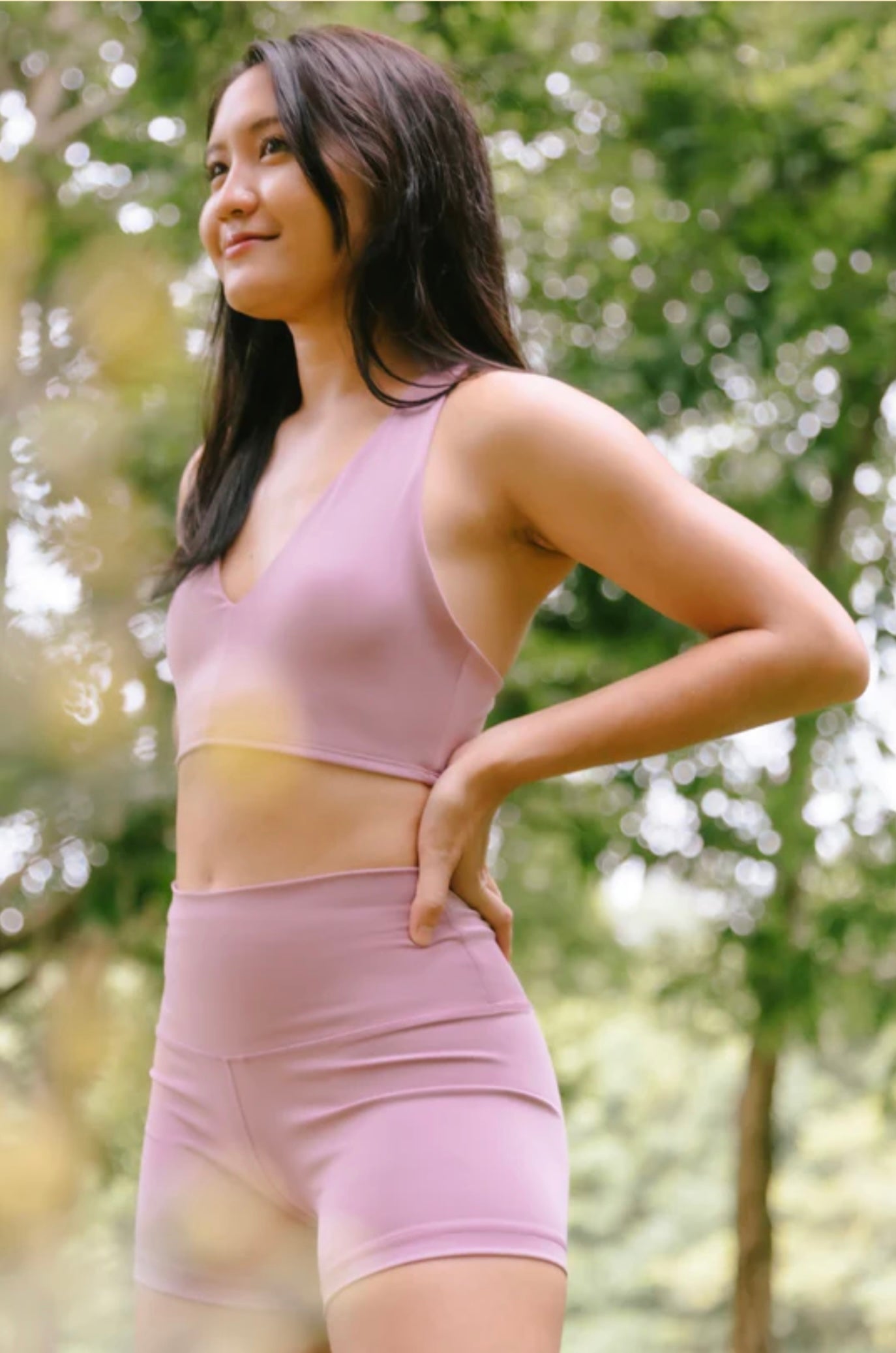 In My Element Shorts - Wisteria