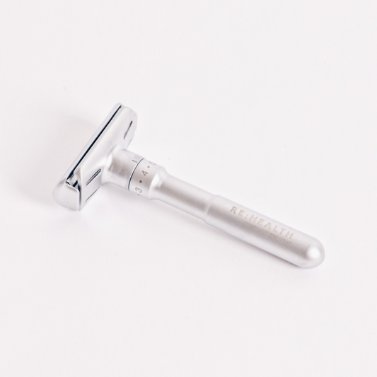 Adjustable Safety Razor (Box Set w/ Blades) - RE:HEALTH