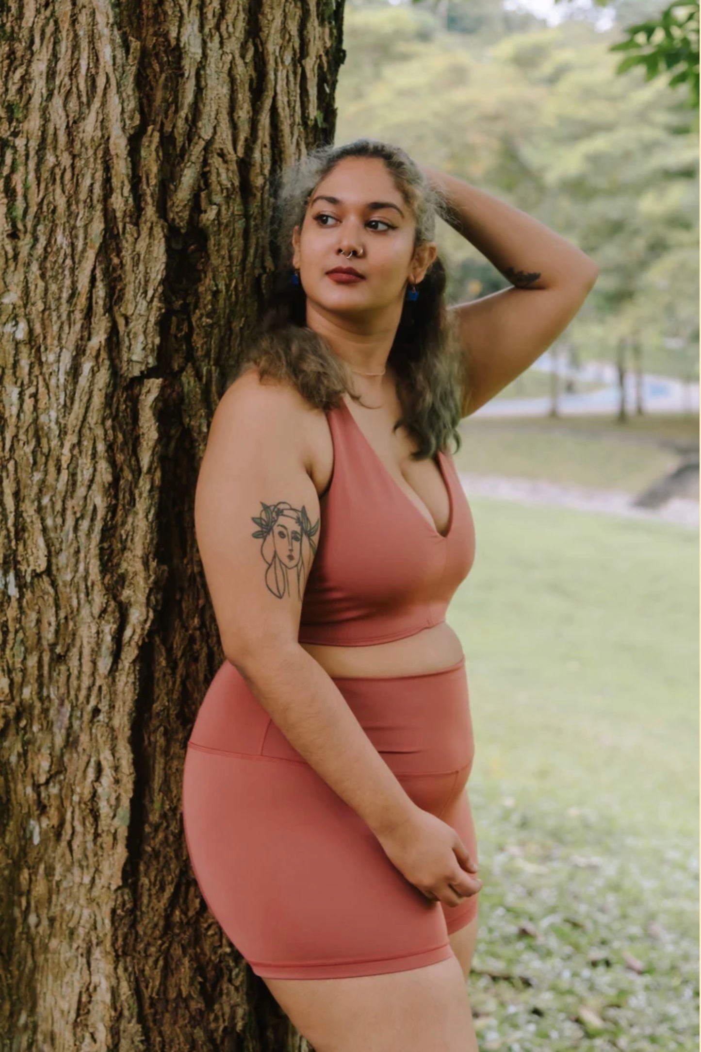In My Element Shorts - Cherry