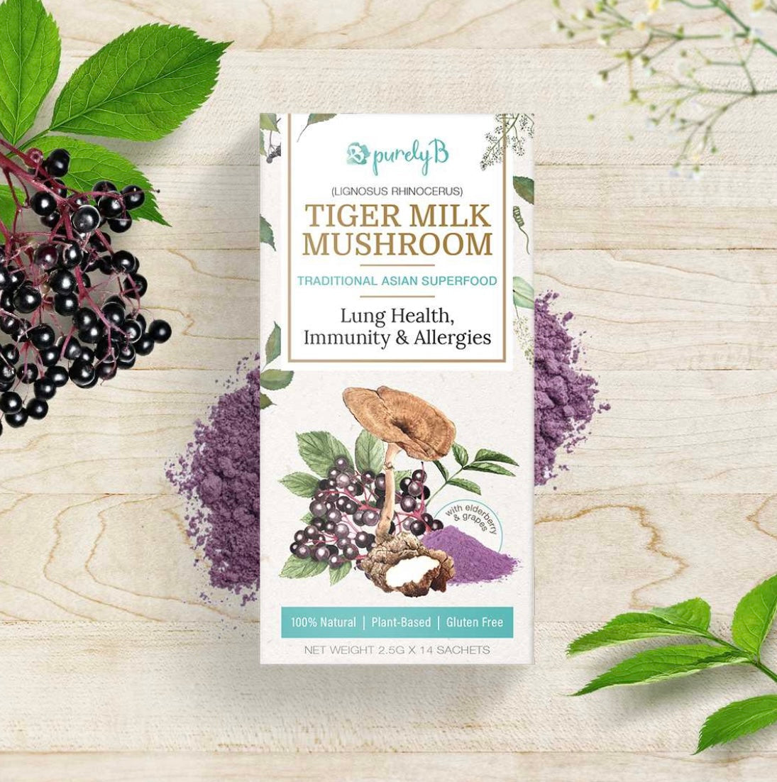 Tiger Milk Mushroom (30 Sachets)