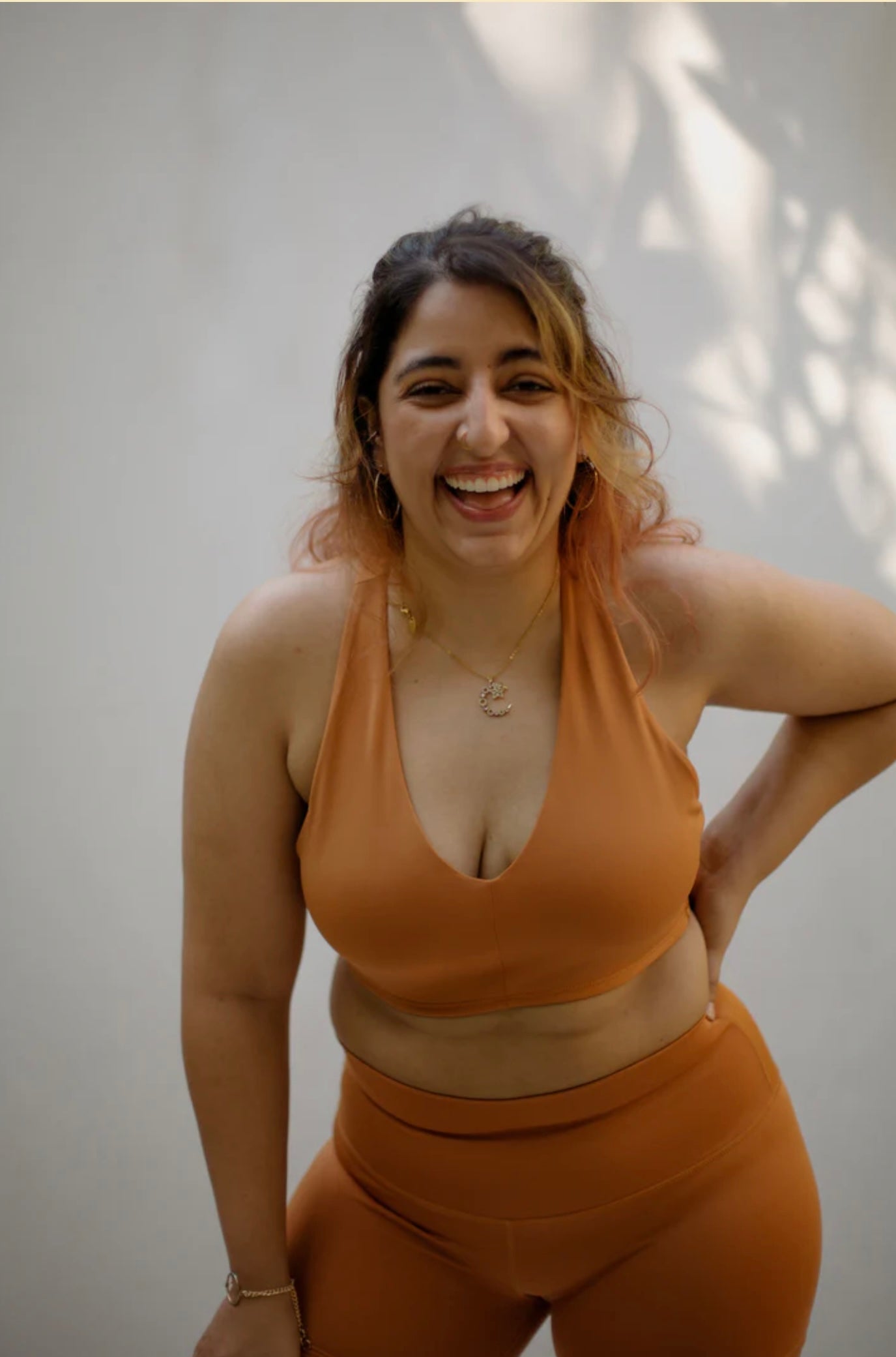 Go With The Flow Bra - Marigold
