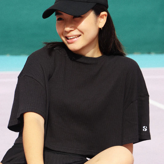 Tennis Basics Top - Black