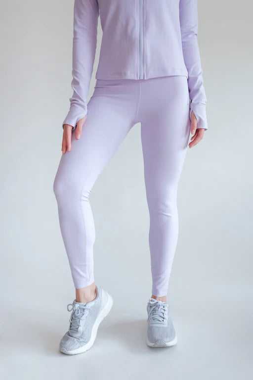 Embrace High Waist Legging - Lilac