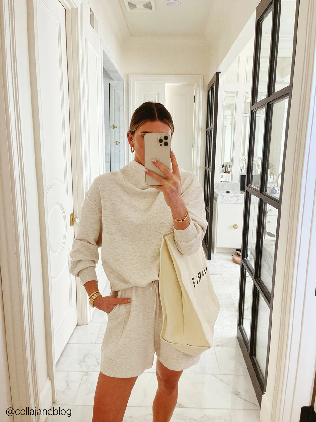 betsy sweat - ivory marl