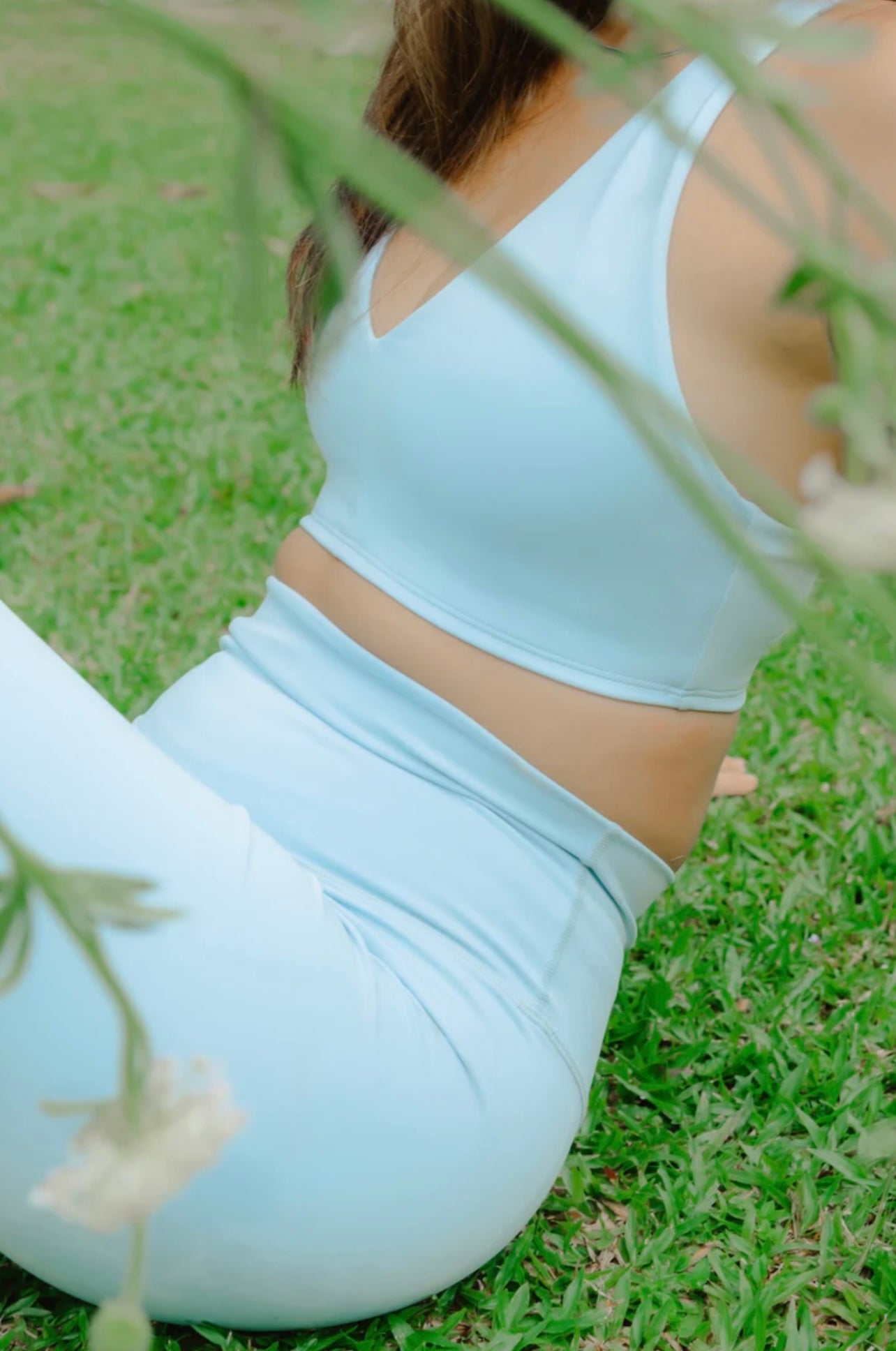 Go With The Flow Bra - Sky
