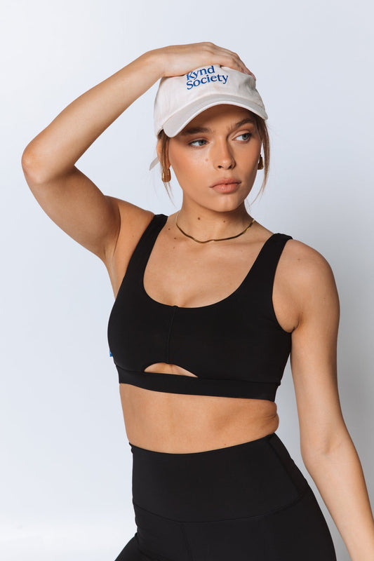 Crop Bra - Black