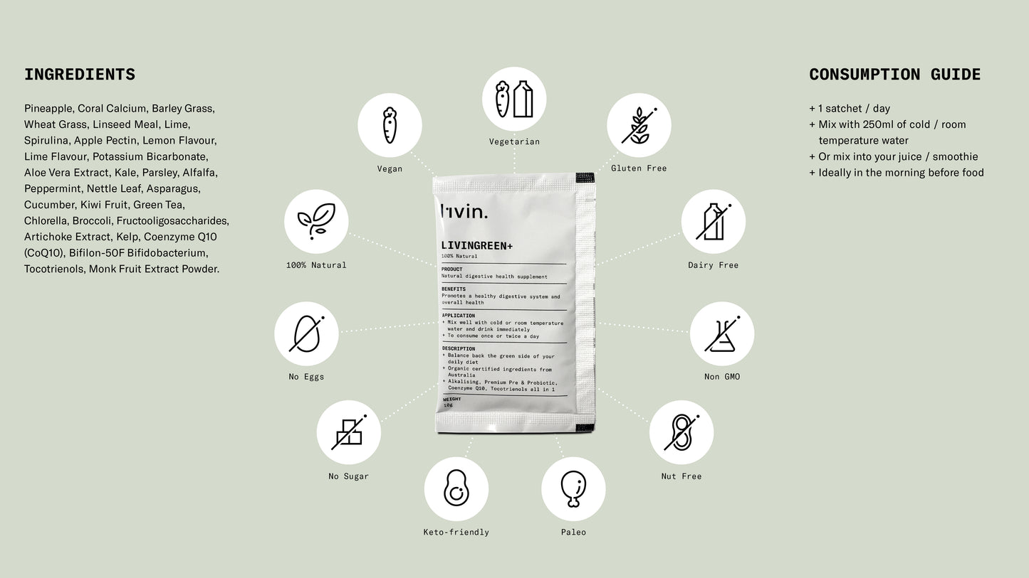 L1vin LIVINGREEN+ (7-day Starter Pack)