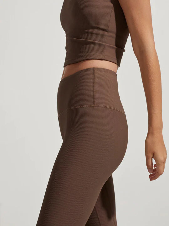 let's move rib kempton legging 25 - carob