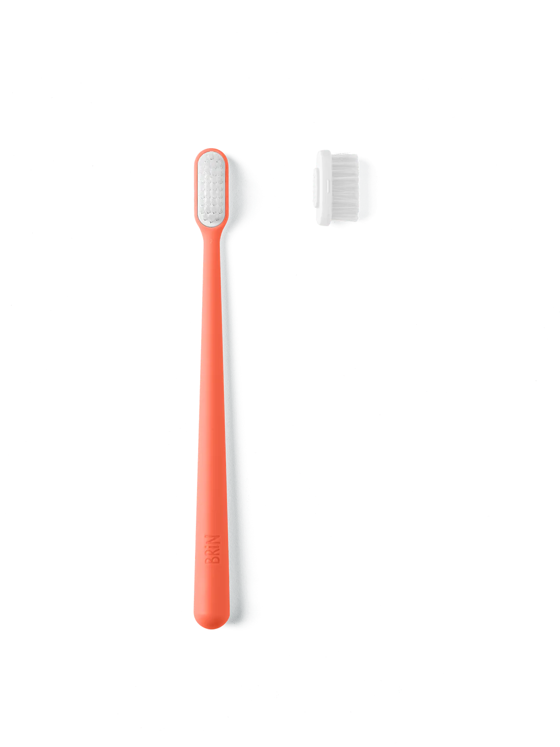 Original SeaDifferently Eco-Friendly Replaceable Head Toothbrush in Coral