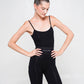 Know Your Worth Suit Full Body in Black