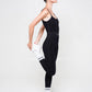 Know Your Worth Suit Full Body in Black