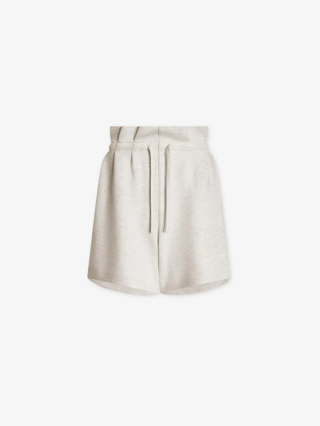 claude high rise short 4.5 - ivory marl