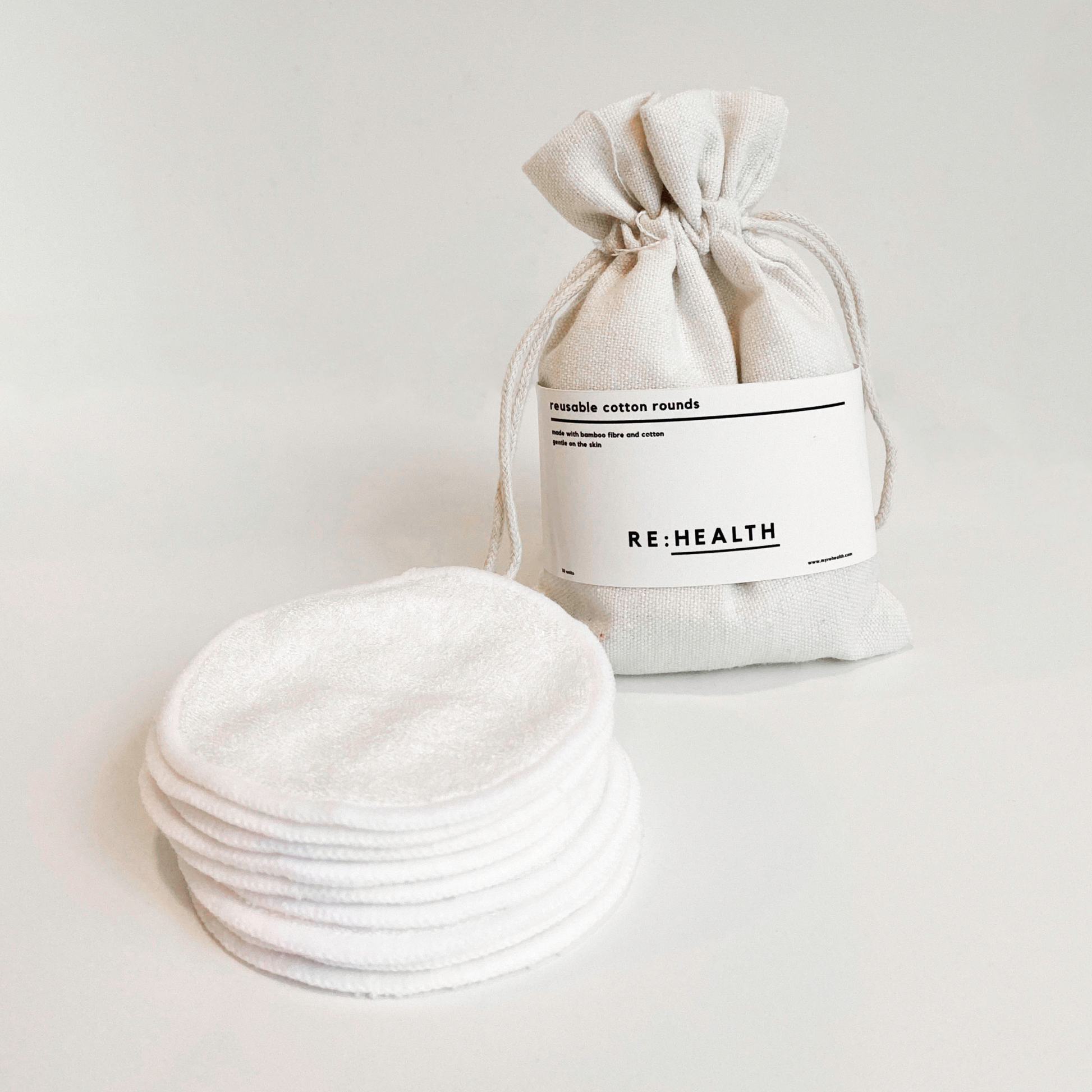 Reusable Cotton Rounds - RE:HEALTH