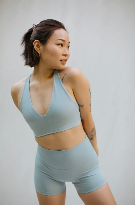 Go With The Flow Bra - Sky