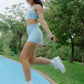 In My Element Shorts - Sky