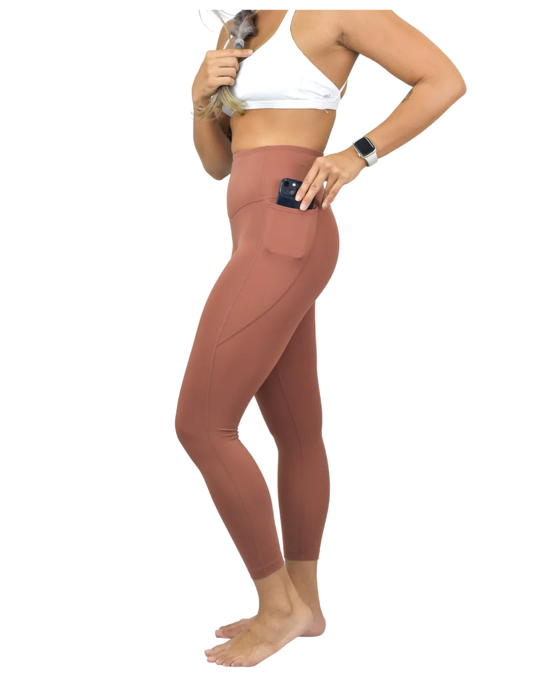 COMPACT Leggings - Chestnut Brown