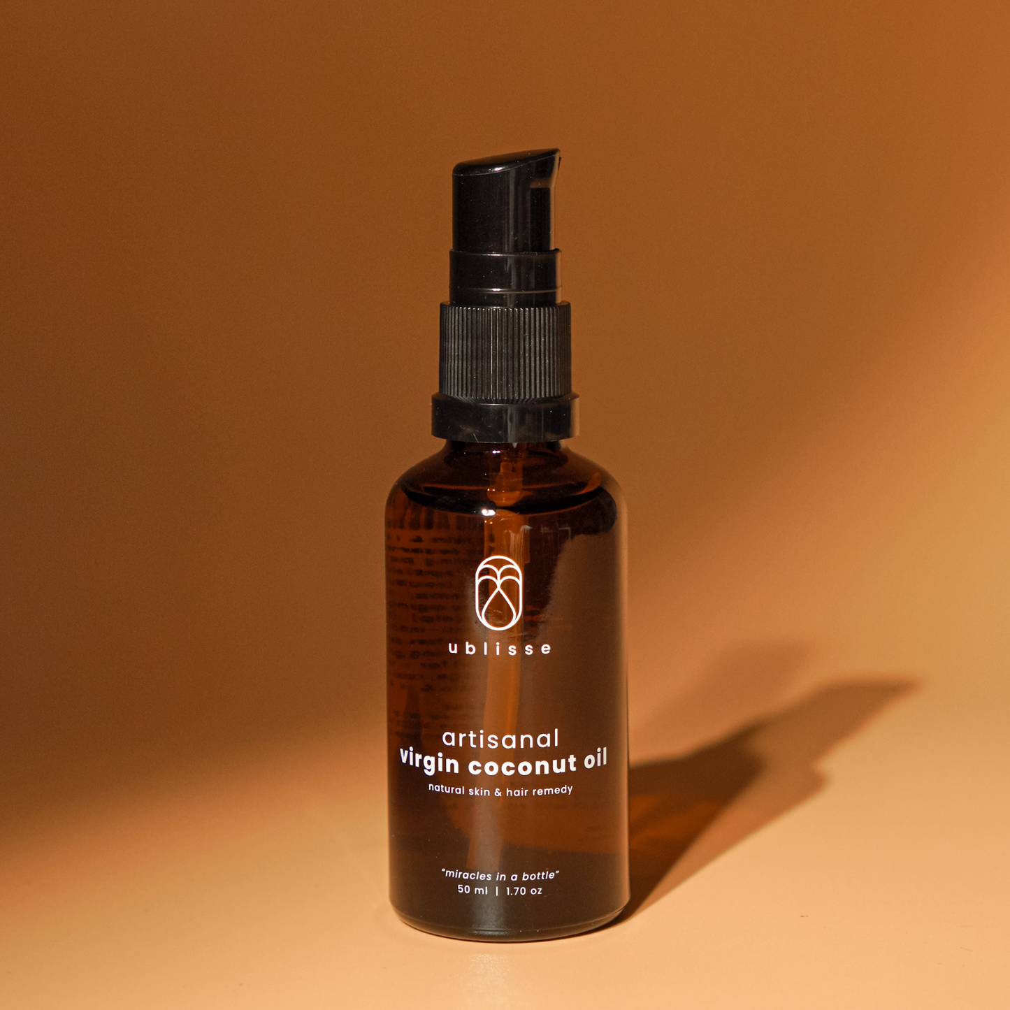 Artisanal Virgin Coconut Oil 50ml Pump Bottle