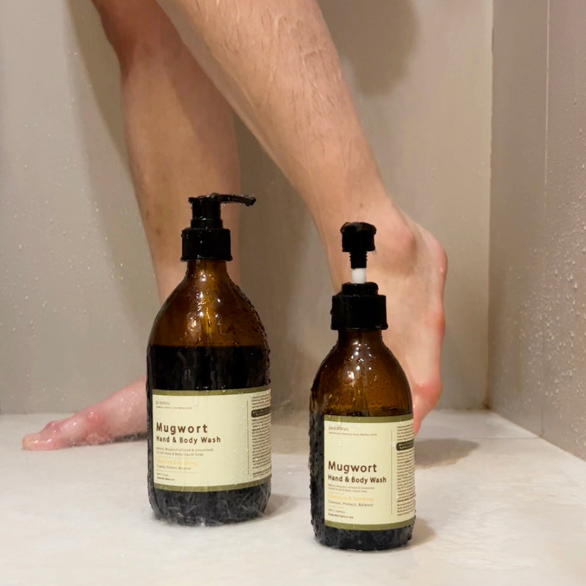 Mugwort Natural Castile Hand & Body Wash (200ml)