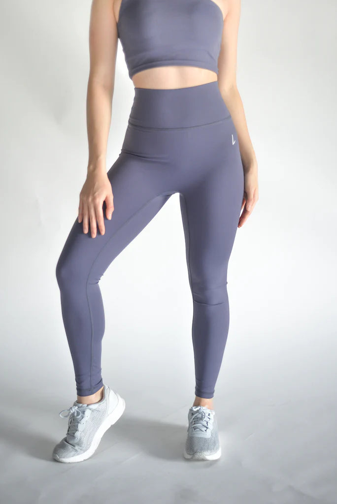 Revival Recycle High Waist Legging - Charcoal